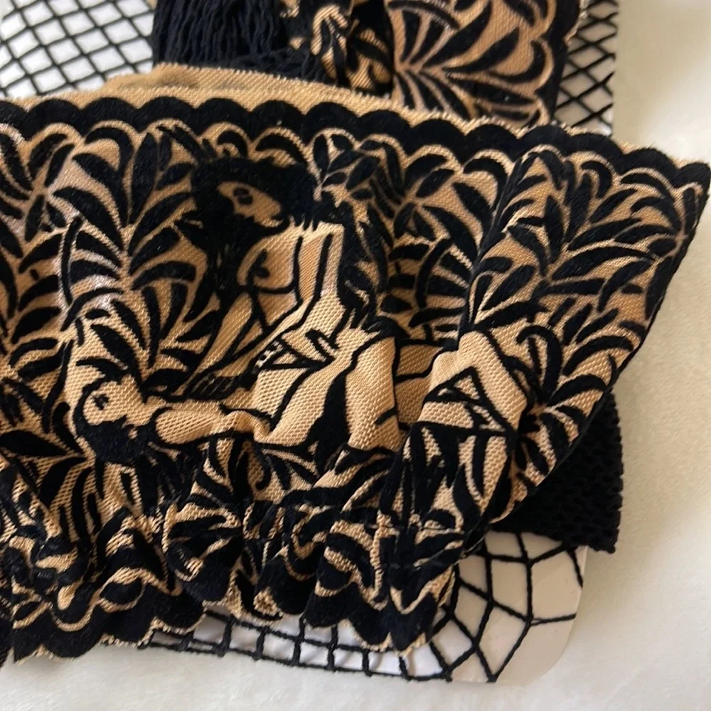 New! Sheer Lace Top Fishnet Stockings